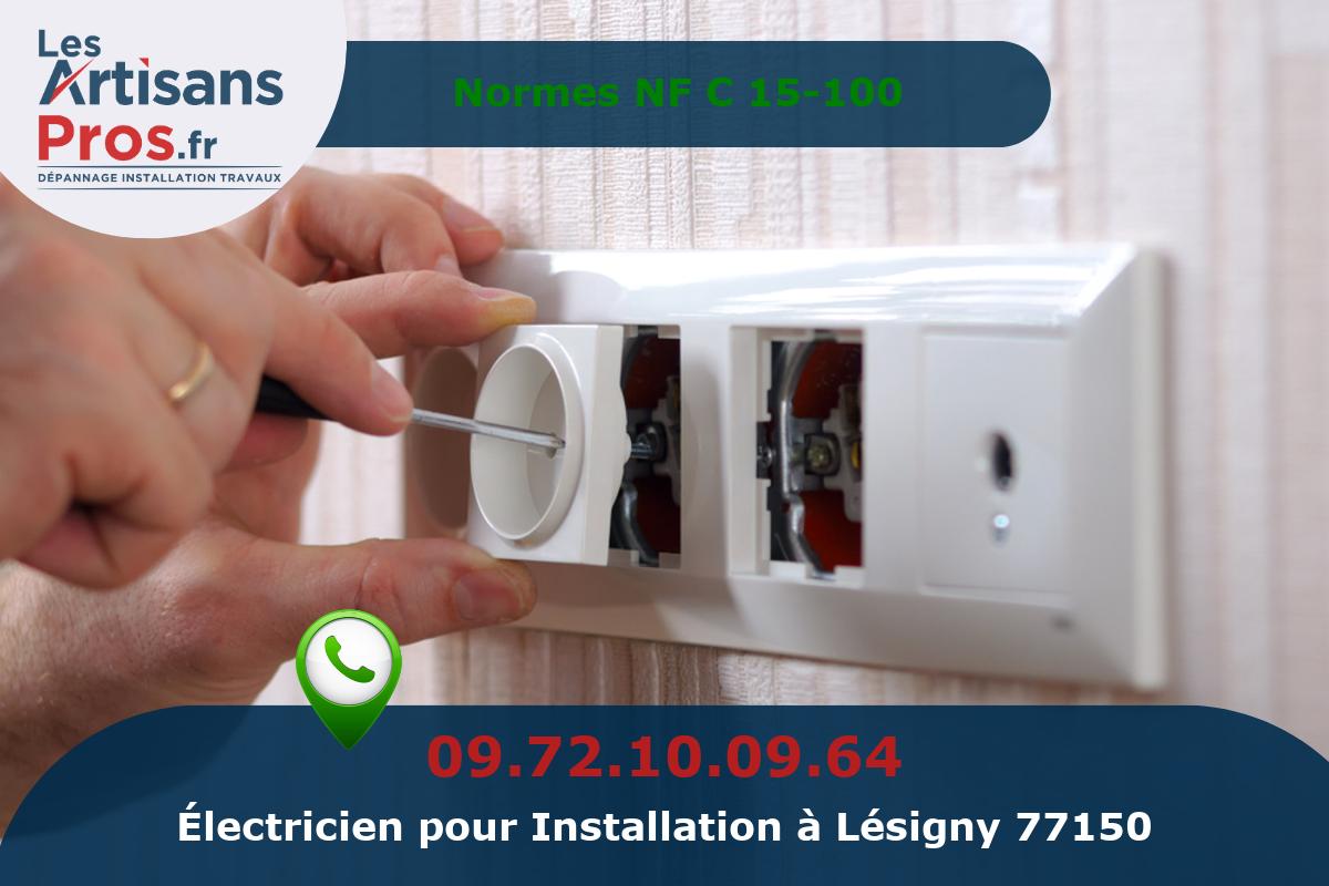 Installation Électrique Lésigny