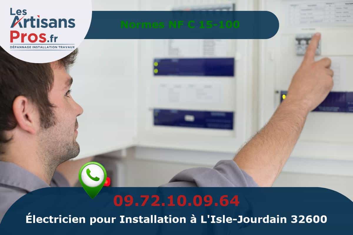 Installation Électrique L’Isle-Jourdain