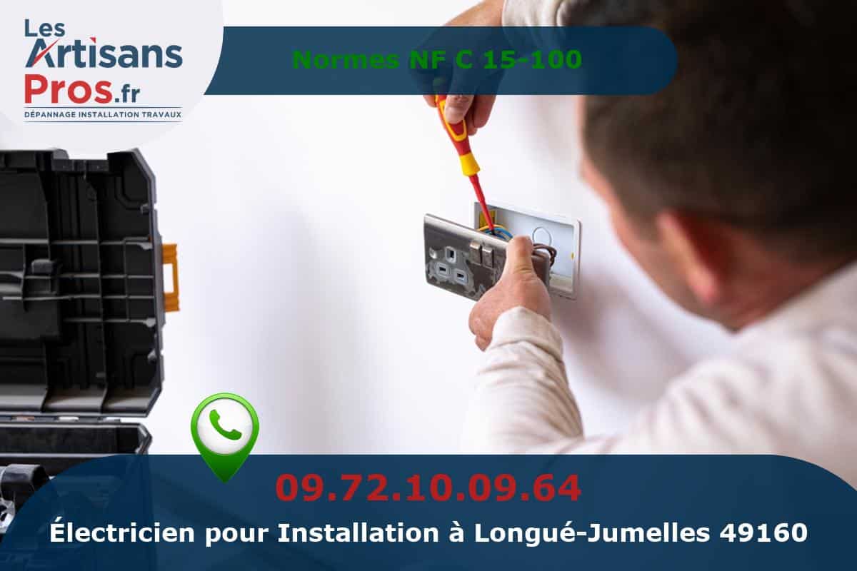 Installation Électrique Longué-Jumelles