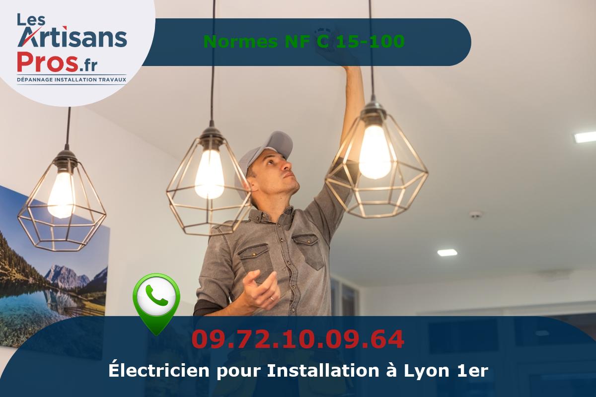 Installation Électrique Lyon 1er arrondissement
