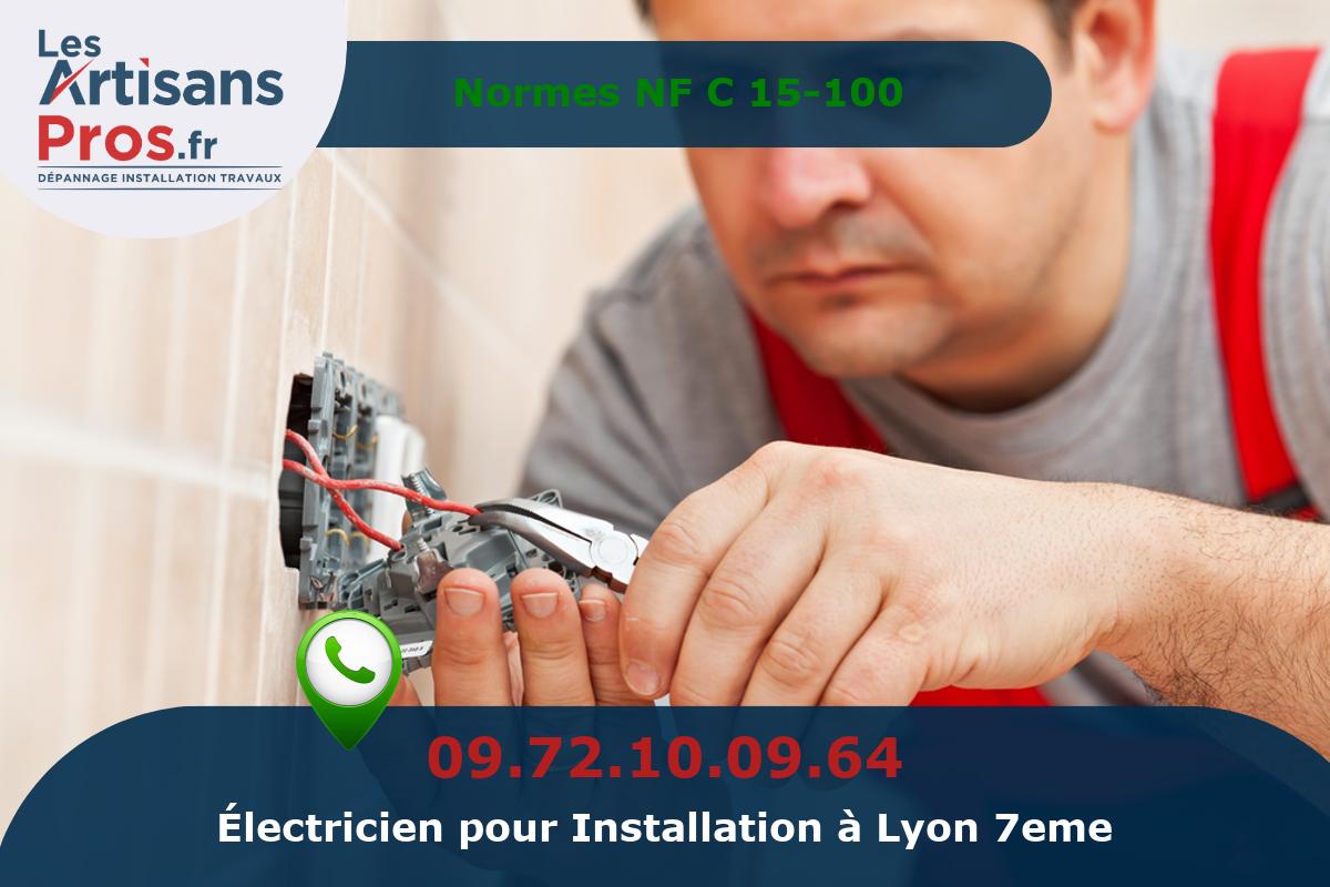 Installation Électrique Lyon 7eme arrondissement
