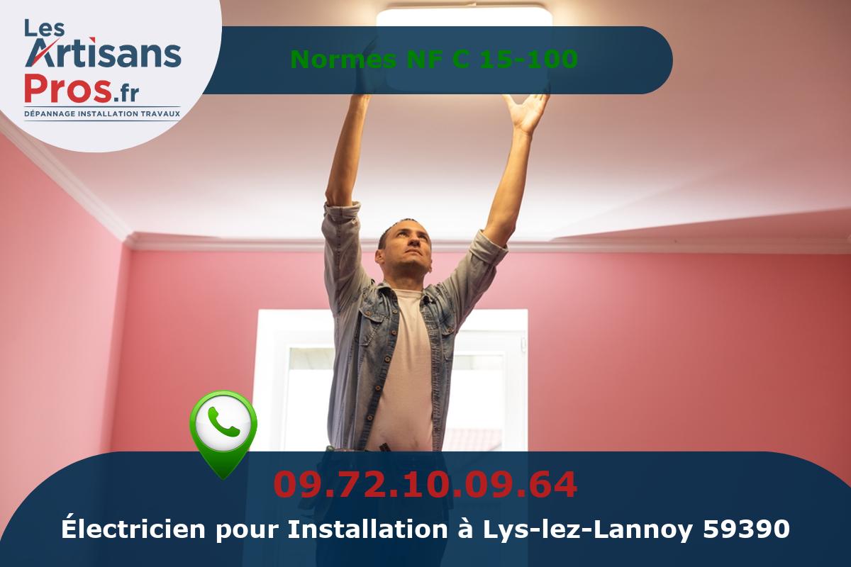 Installation Électrique Lys-lez-Lannoy