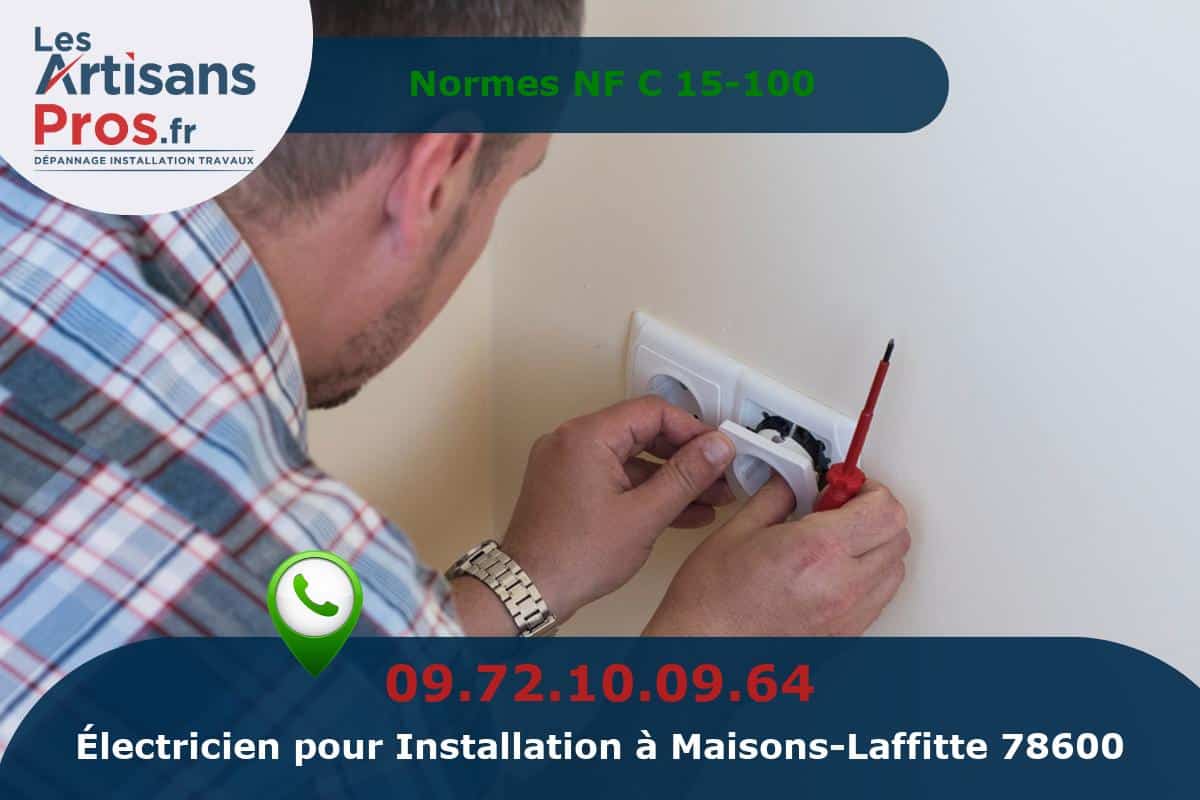 Installation Électrique Maisons-Laffitte