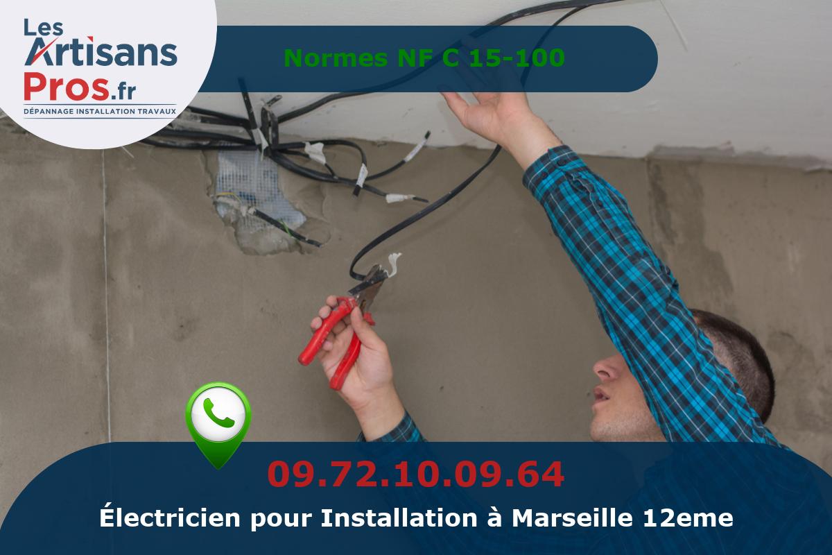 Installation Électrique Marseille 12eme arrondissement