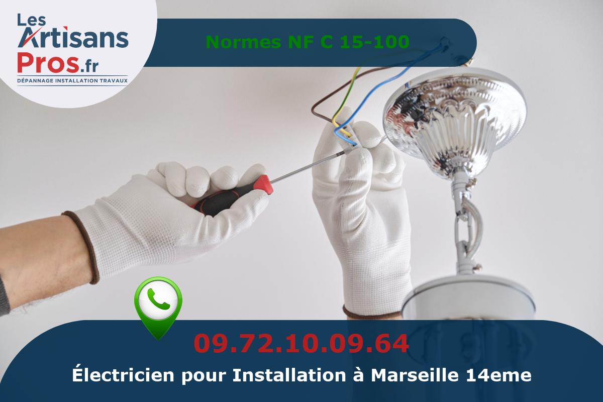 Installation Électrique Marseille 14eme arrondissement