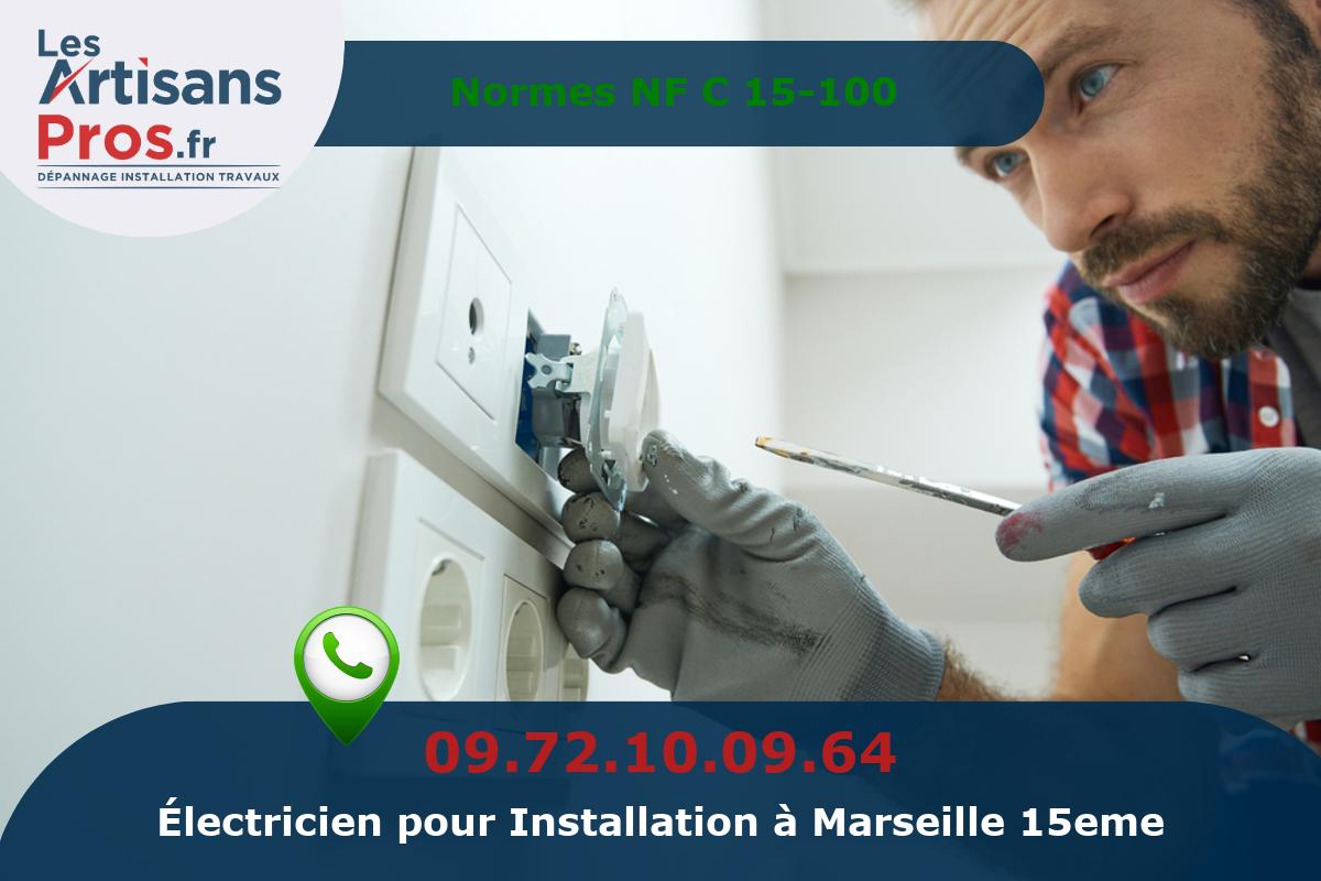 Installation Électrique Marseille 15eme arrondissement