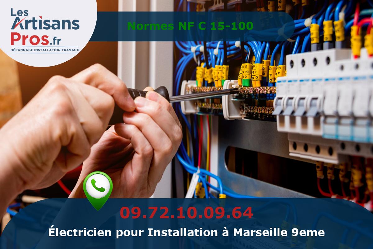 Installation Électrique Marseille 9eme arrondissement