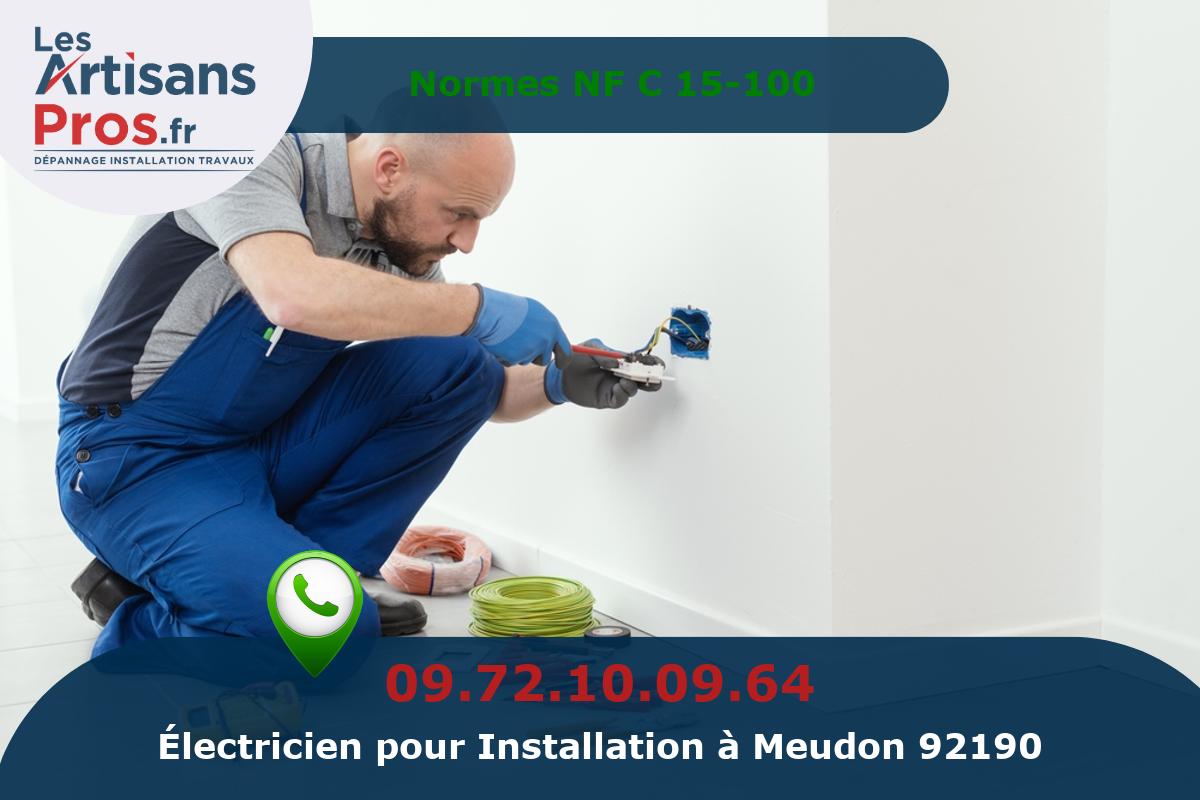 Installation Électrique Meudon