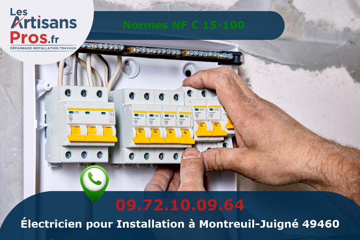 Installation Électrique Montreuil-Juigné