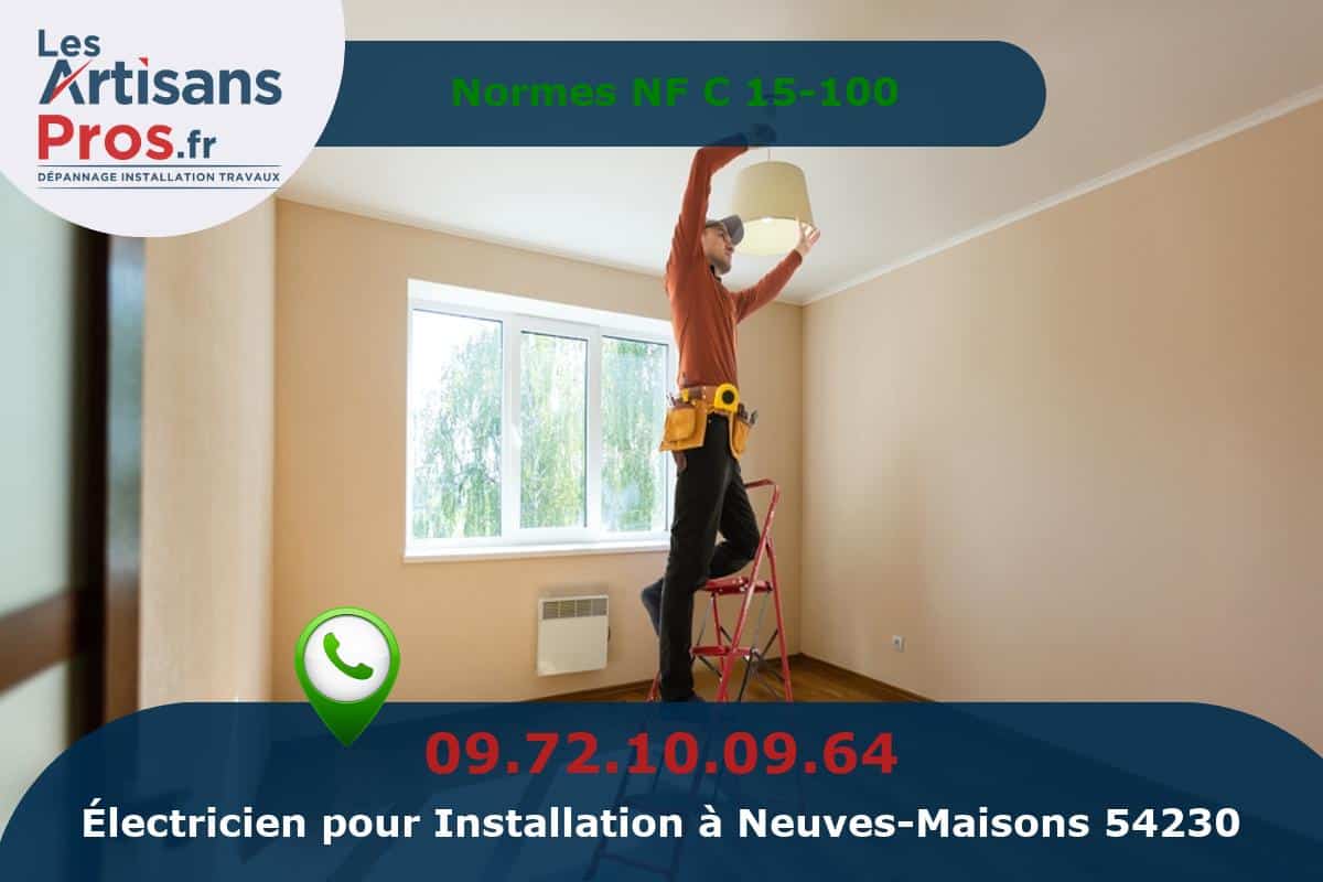 Installation Électrique Neuves-Maisons