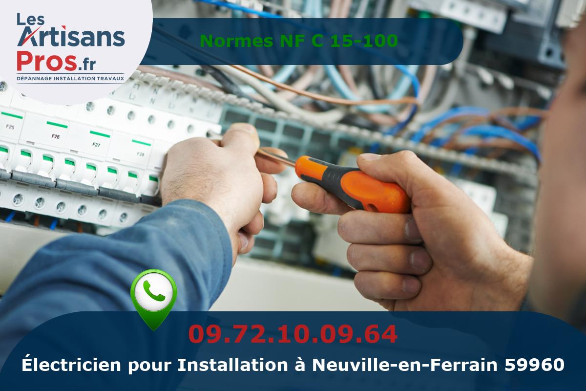 Installation Électrique Neuville-en-Ferrain