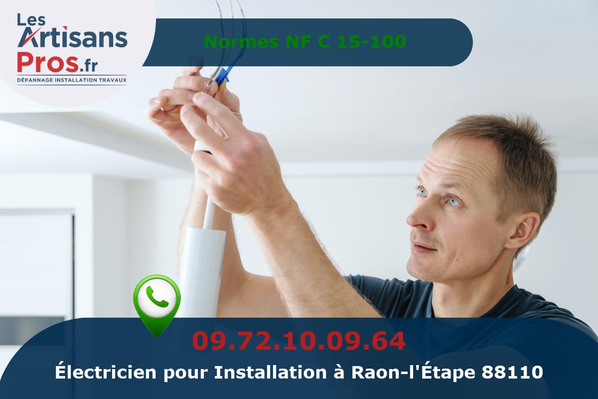 Installation Électrique Raon-l’Étape