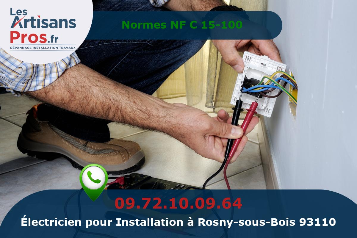 Installation Électrique Rosny-sous-Bois