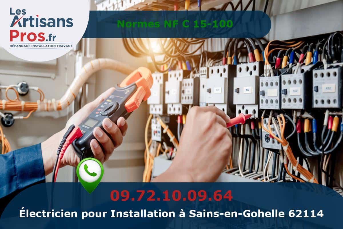 Installation Électrique Sains-en-Gohelle