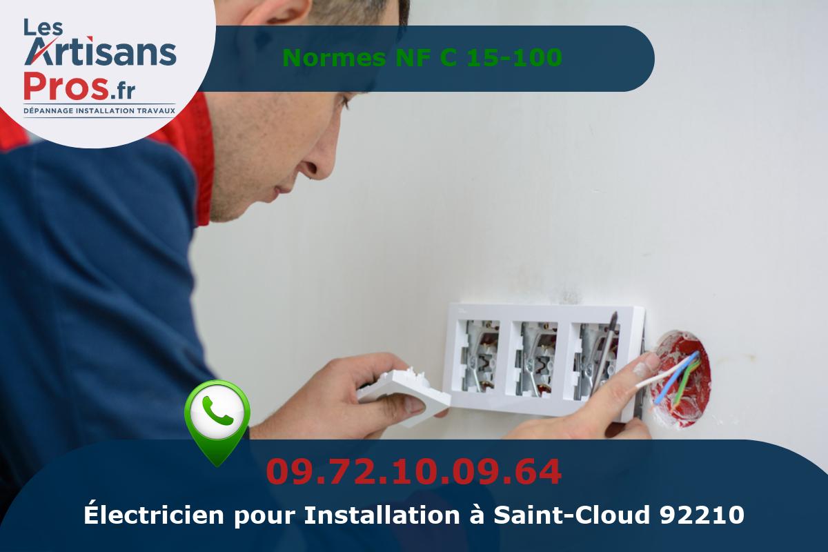 Installation Électrique Saint-Cloud