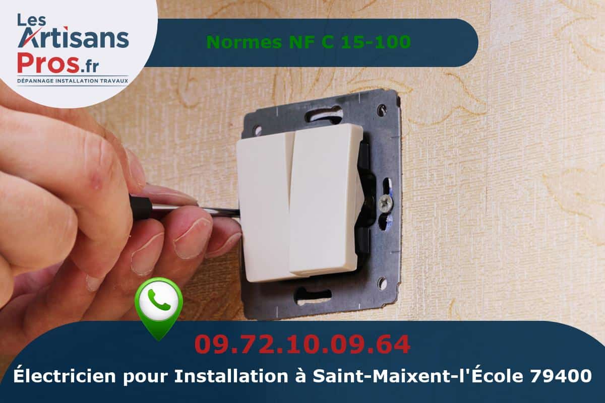 Installation Électrique Saint-Maixent-l’École