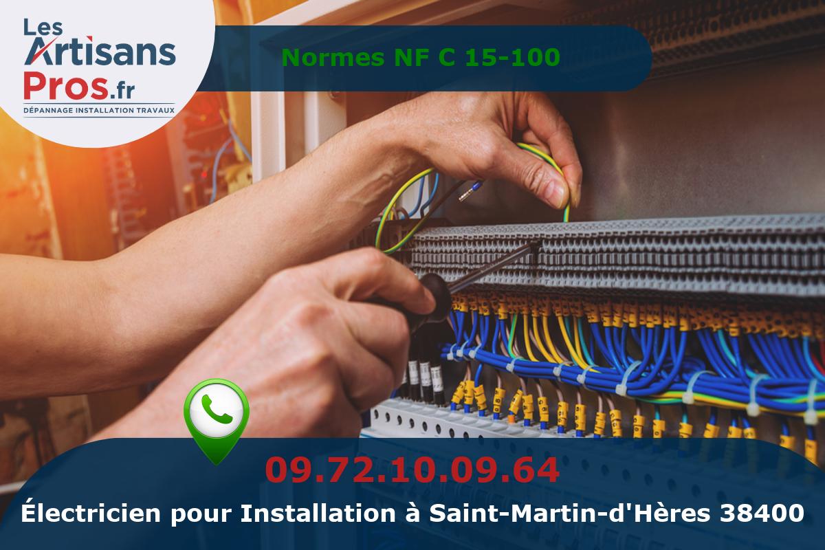 Installation Électrique Saint-Martin-d’Hères