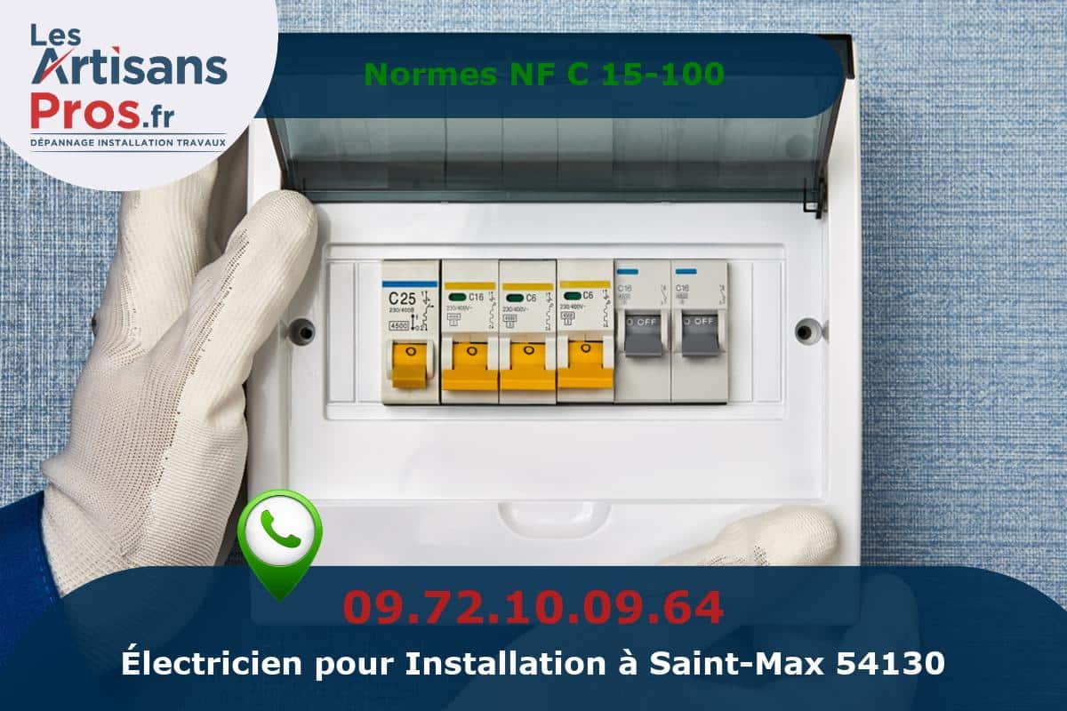 Installation Électrique Saint-Max