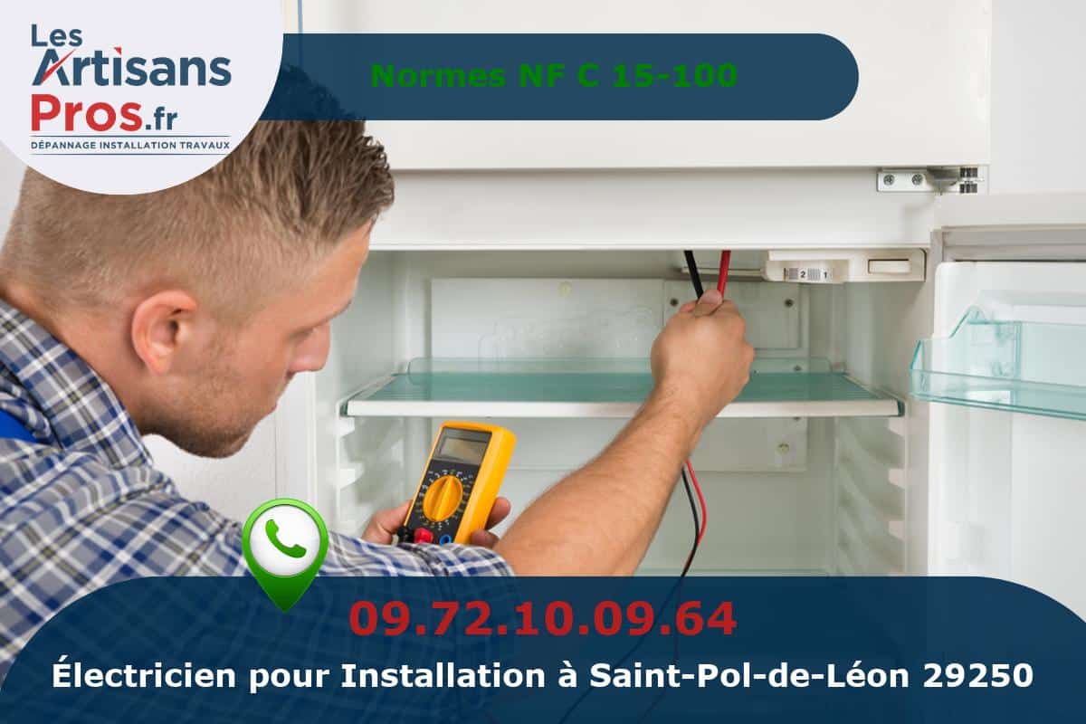 Installation Électrique Saint-Pol-de-Léon