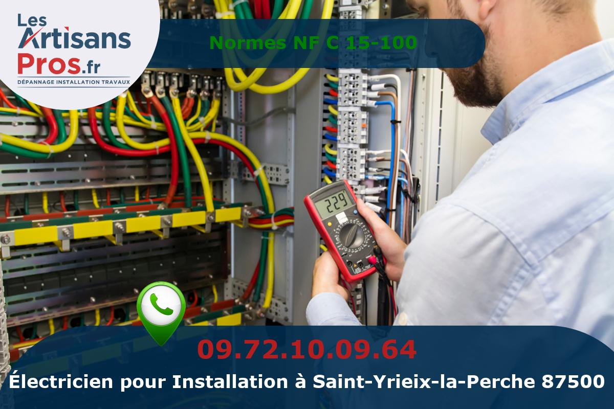 Installation Électrique Saint-Yrieix-la-Perche