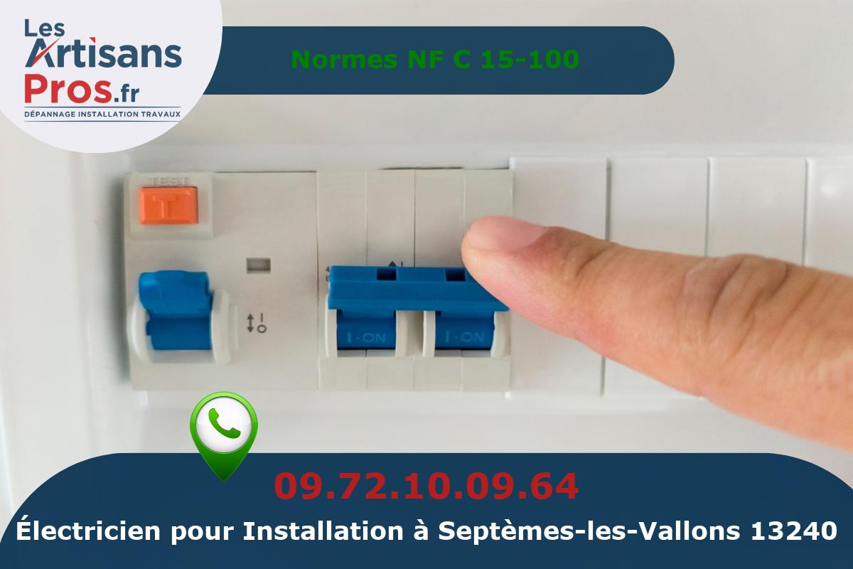Installation Électrique Septèmes-les-Vallons