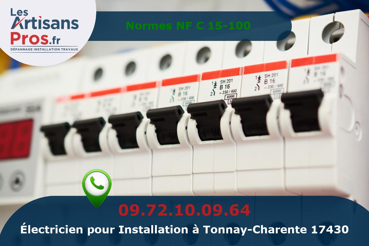 Installation Électrique Tonnay-Charente