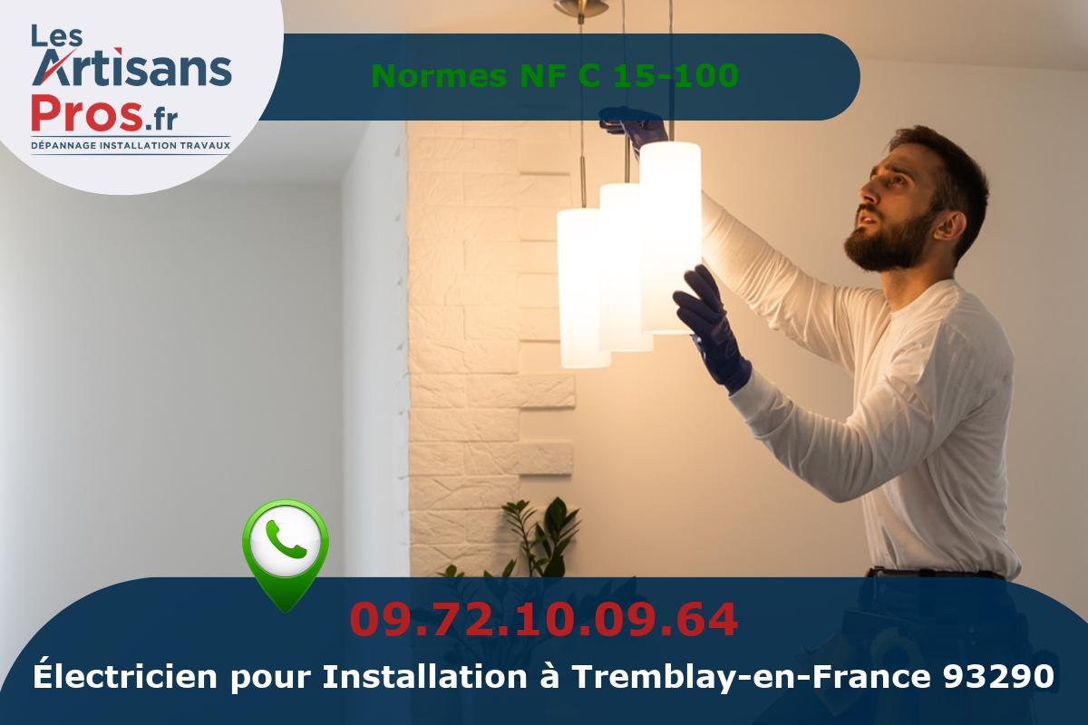 Installation Électrique Tremblay-en-France