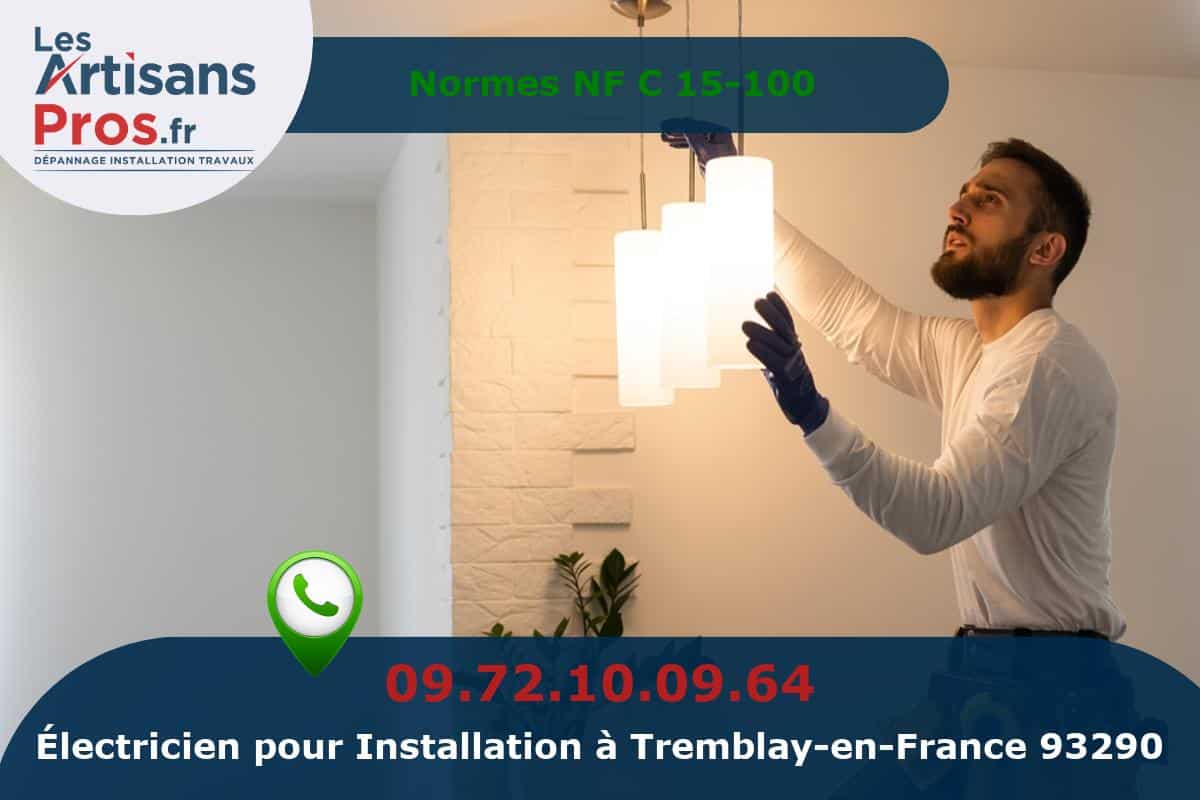 Installation Électrique Tremblay-en-France