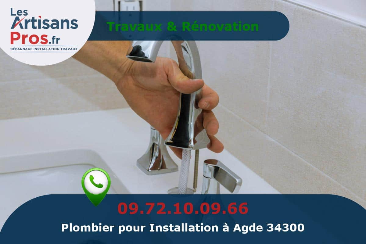 Installation de Plomberie Agde