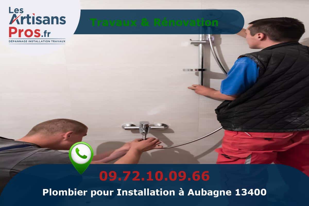 Installation de Plomberie Aubagne