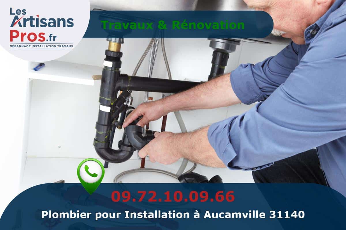 Installation de Plomberie Aucamville