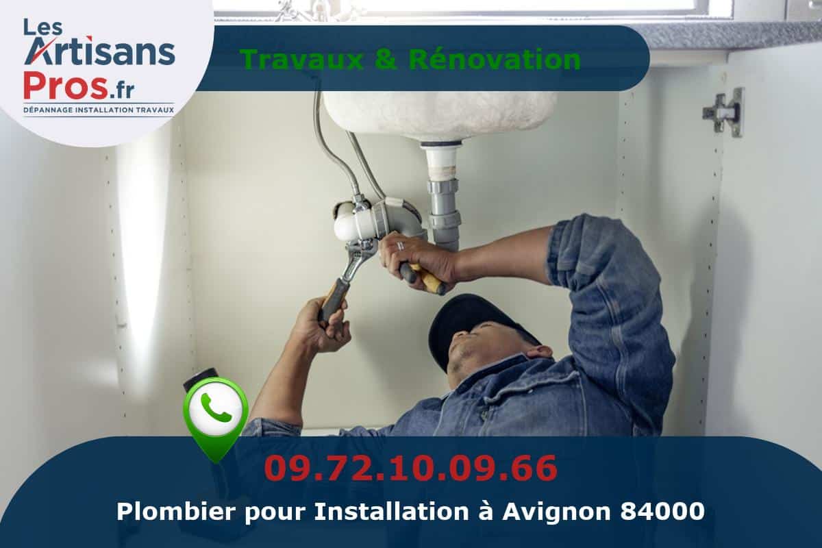 Installation de Plomberie Avignon