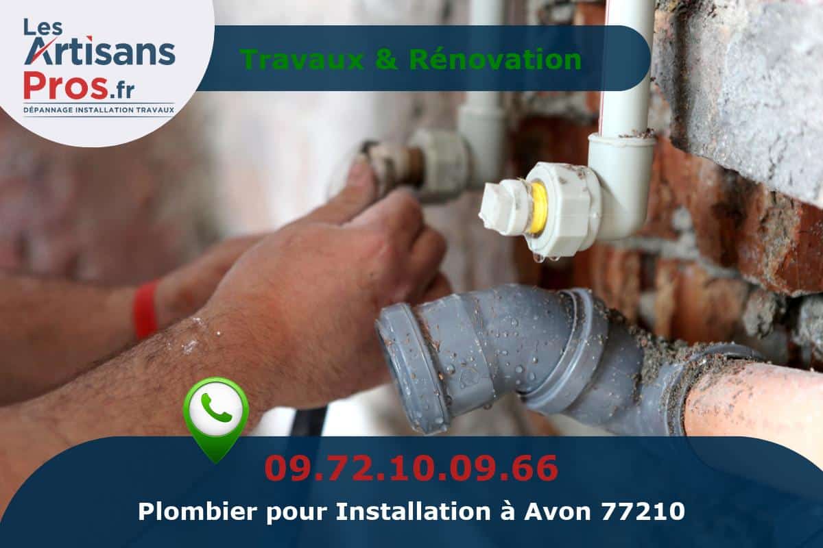 Installation de Plomberie Avon