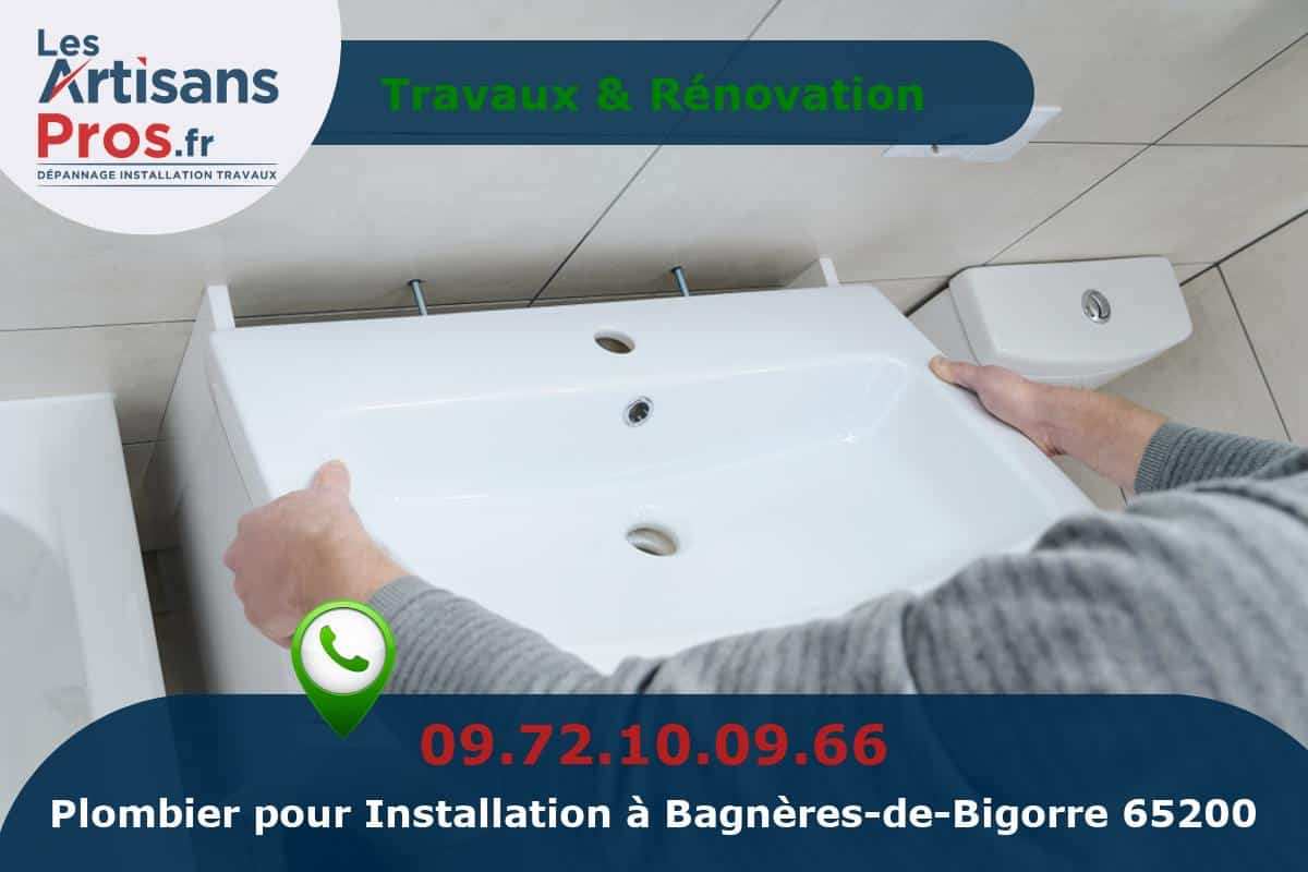 Installation de Plomberie Bagnères-de-Bigorre