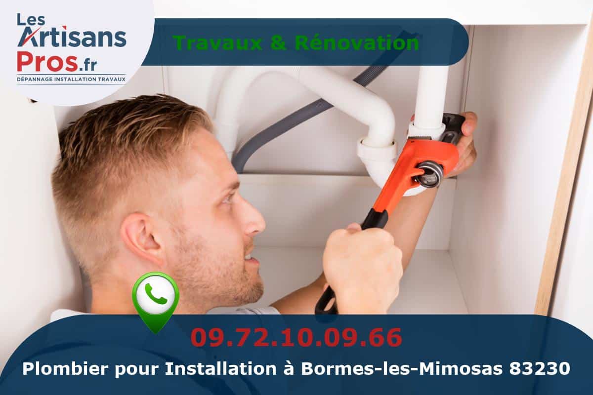Installation de Plomberie Bormes-les-Mimosas