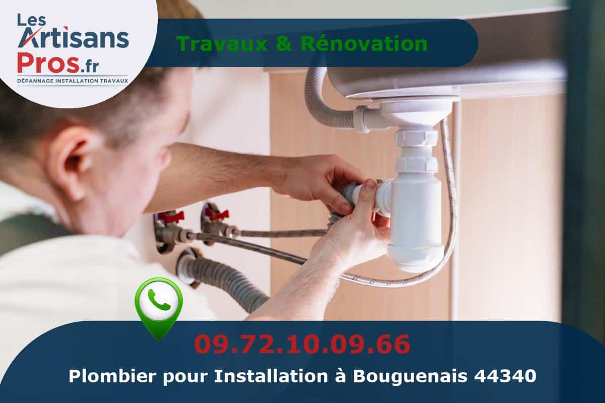 Installation de Plomberie Bouguenais