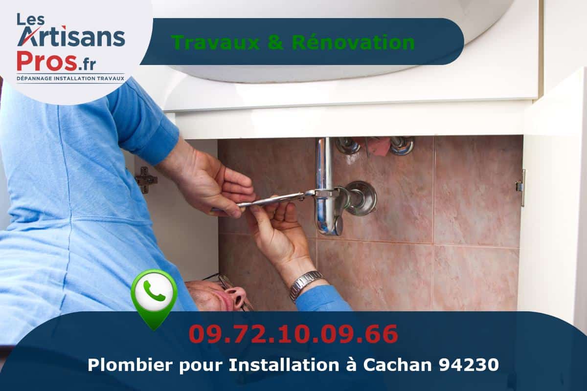 Installation de Plomberie Cachan