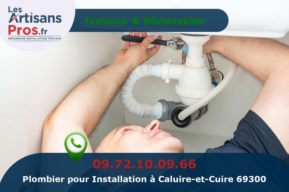 Installation de Plomberie Caluire-et-Cuire