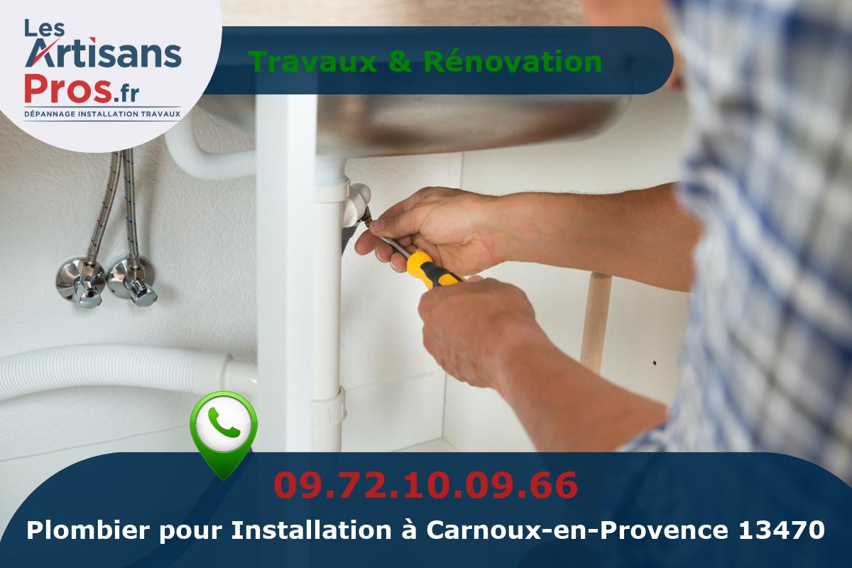 Installation de Plomberie Carnoux-en-Provence