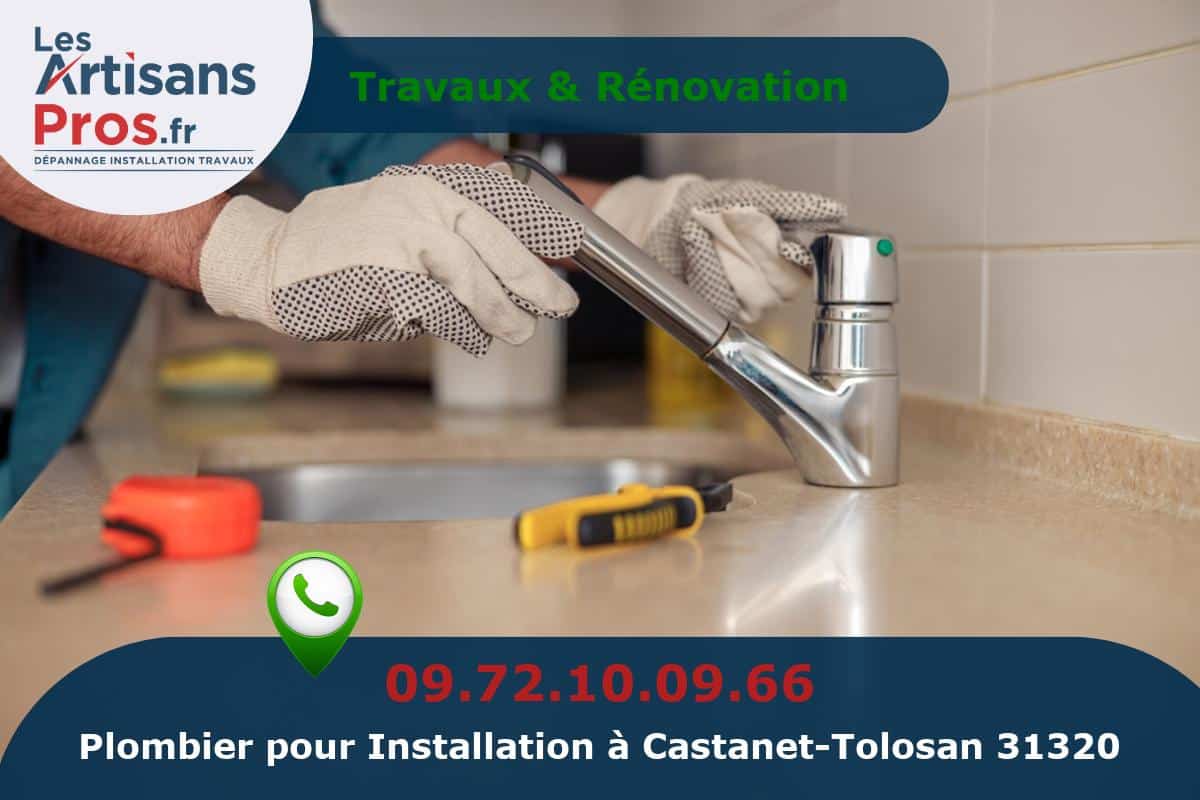 Installation de Plomberie Castanet-Tolosan