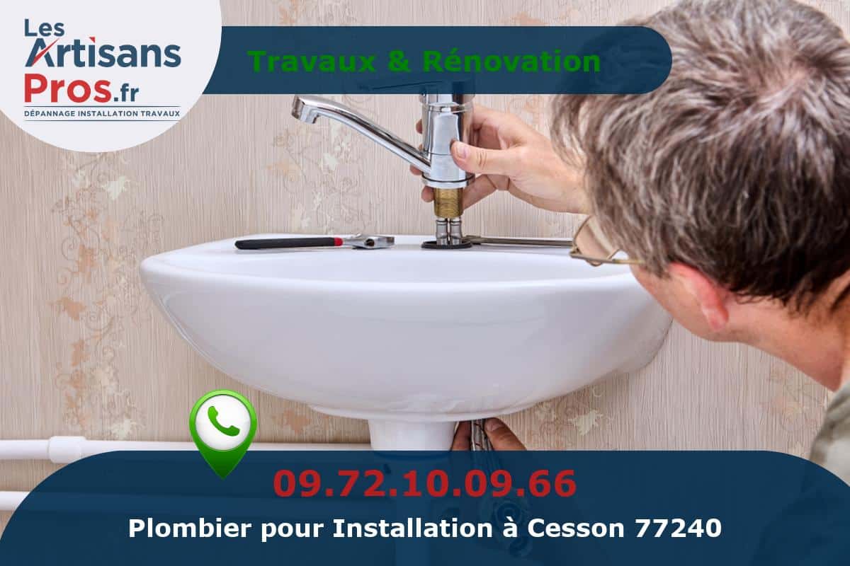 Installation de Plomberie Cesson