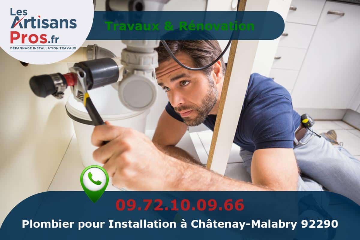 Installation de Plomberie Châtenay-Malabry