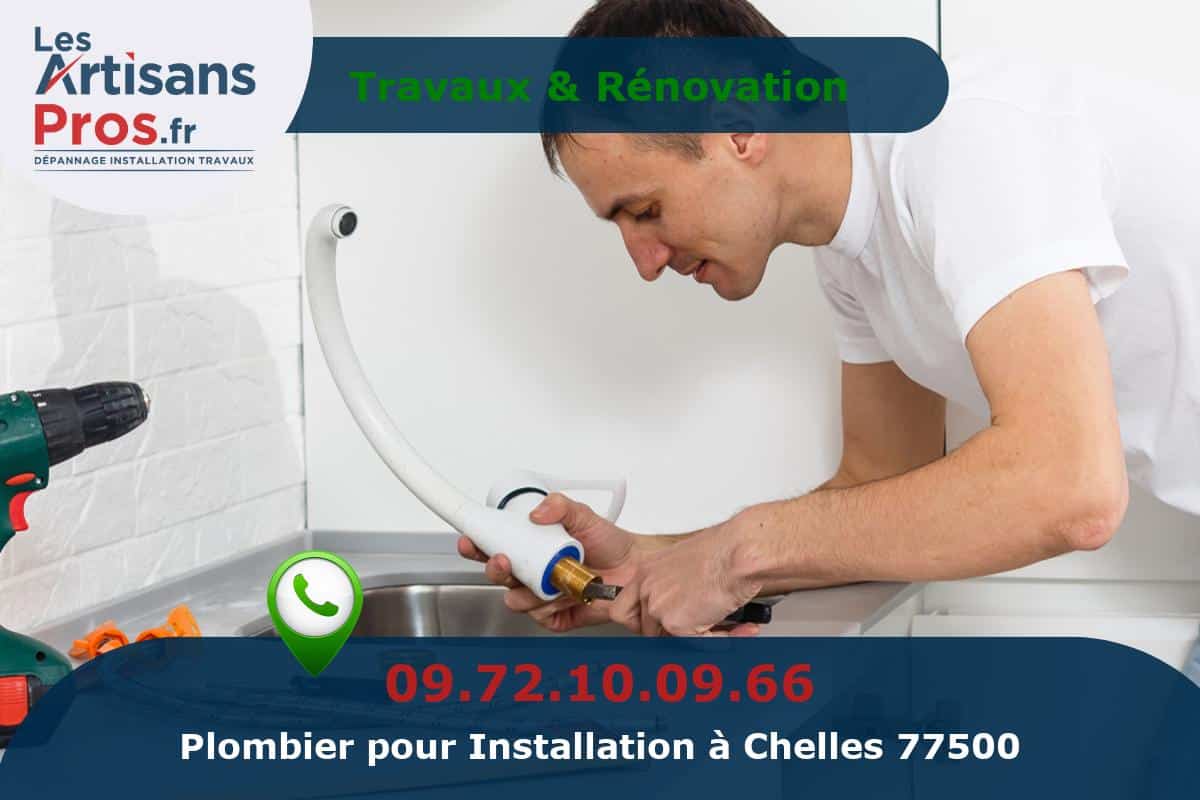 Installation de Plomberie Chelles