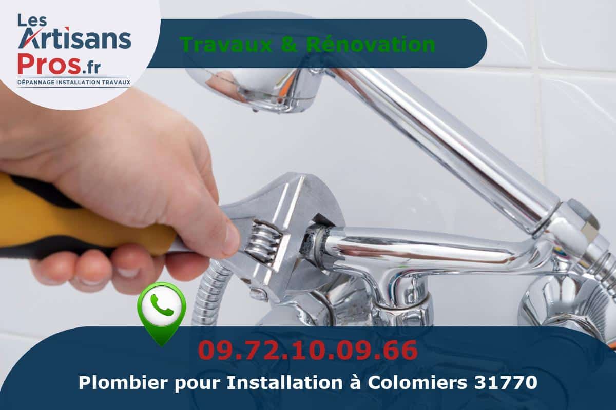 Installation de Plomberie Colomiers