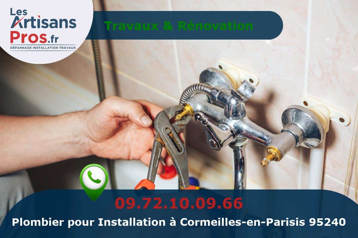 Installation de Plomberie Cormeilles-en-Parisis