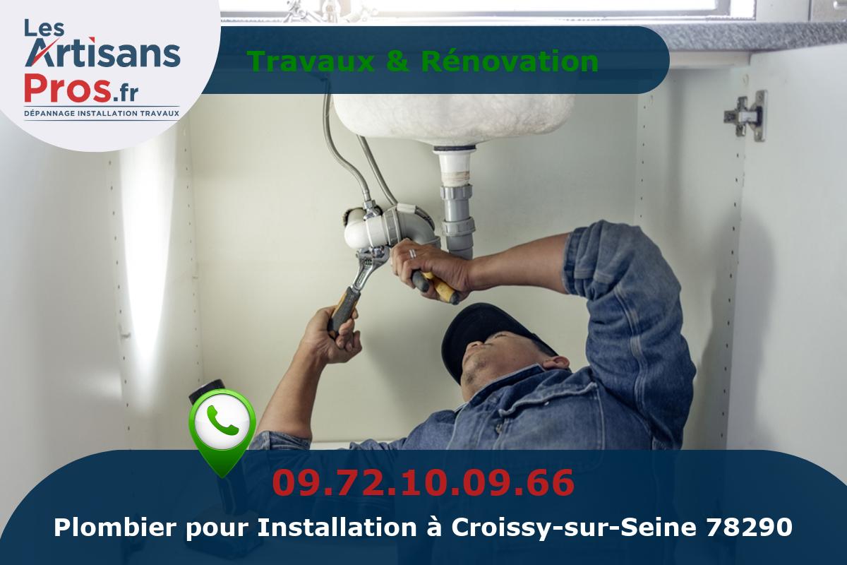 Installation de Plomberie Croissy-sur-Seine