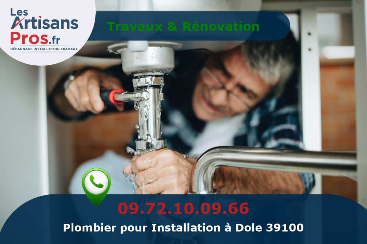 Installation de Plomberie Dole