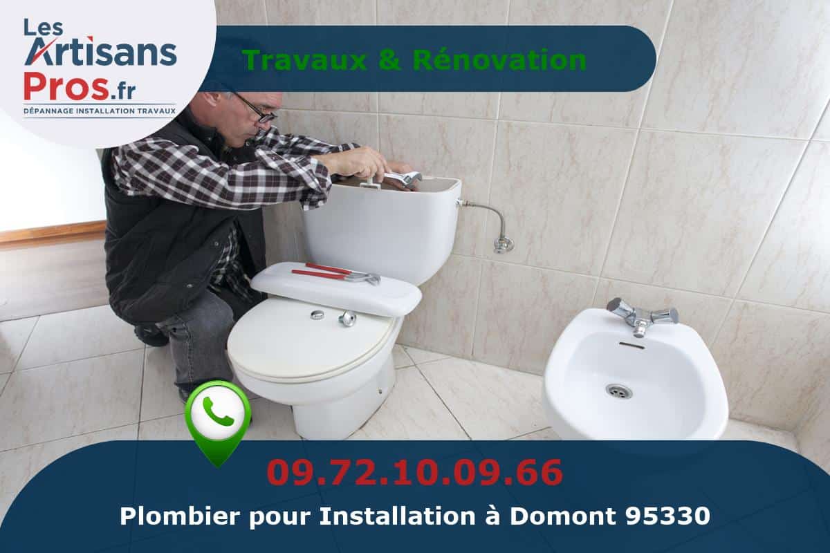 Installation de Plomberie Domont