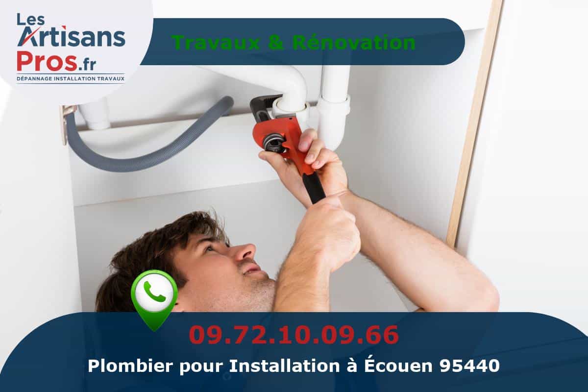 Installation de Plomberie Écouen