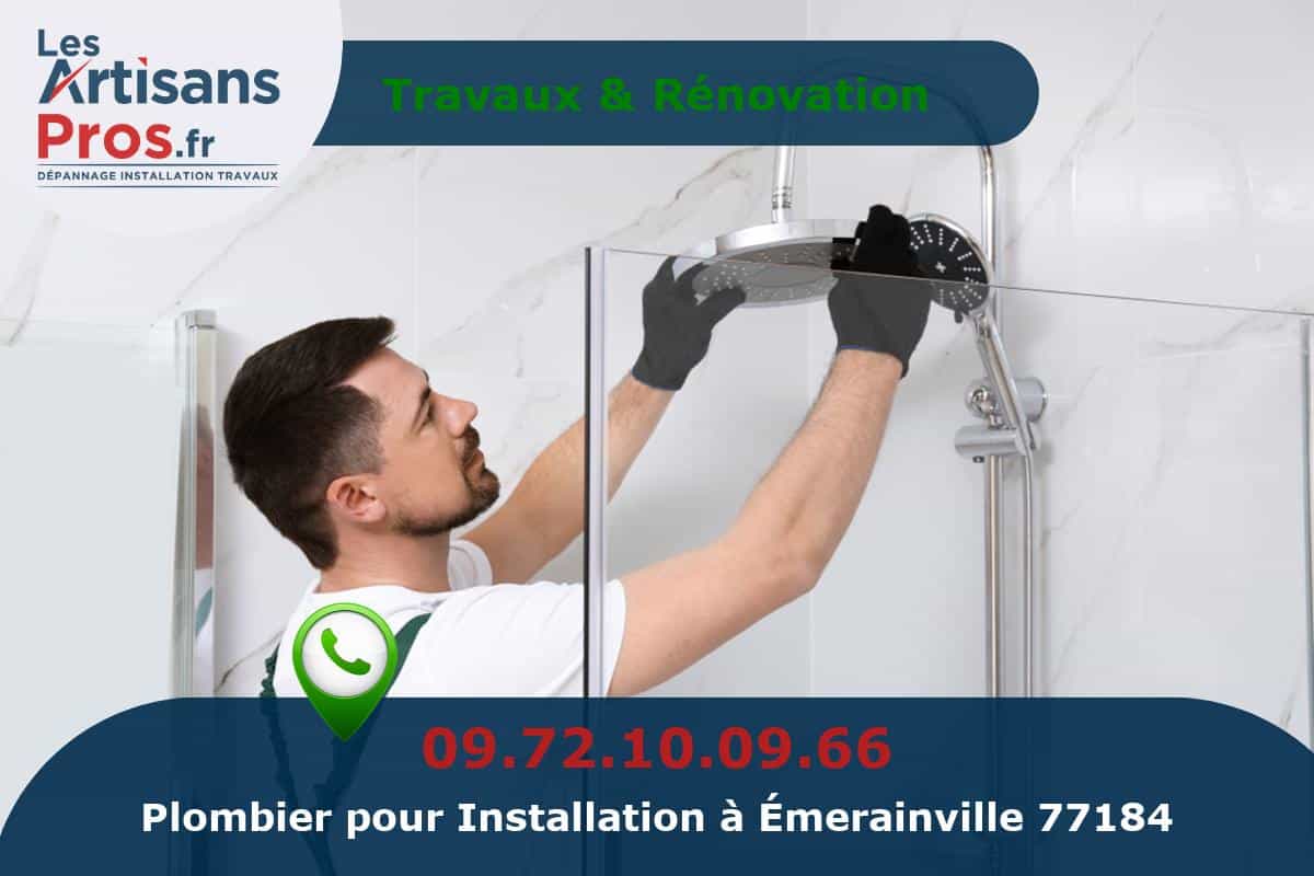 Installation de Plomberie Émerainville